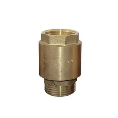 Клапан зворотний 1" M×1"F (латунь) Клапан зворотний 1" M×1"F (латунь)