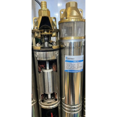 Глибинний насос погружний центробіжний Vomomet 4 SKM 100 0.75 КВТ свердловинний насос