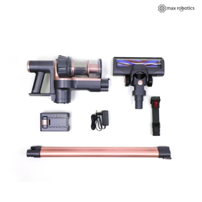 Бездротовий побутовий акумуляторний пилосос ручний Cordless Vacuum Cleaner Max Robotics MX-1 з контейнером Бездротовий побутовий акумуляторний пилосос ручний Cordless Vacuum Cleaner Max Robotics MX-1 з контейнером