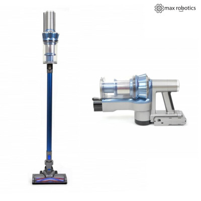 Бездротовий побутовий акумуляторний пилосос ручний Cordless Vacuum Cleaner Max Robotics MX-1 з контейнером Бездротовий побутовий акумуляторний пилосос ручний Cordless Vacuum Cleaner Max Robotics MX-1 з контейнером