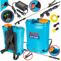 Опрыскиватель аккумуляторный ALFA 12Ah 12V (Li-ion батарея) 4кг Опрыскиватель аккумуляторный ALFA 12Ah 12V (Li-ion батарея) 4кг