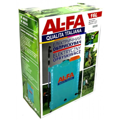 Обприскувач акумуляторний ALFA 12V 12Ah (Li-ion батарея) 4кг Обприскувач акумуляторний ALFA 12V 12Ah (Li-ion батарея) 4кг