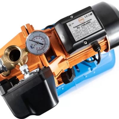 Потужна насосна станція для будинку 24 л поверхневий насос Powercraft DJ 1100-4555 1.1 кВт чавунний