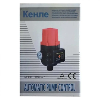 Електронна автоматика для водяного насосу Kenle DSK-2.1 реле захисту від сухого ходу прес-контроль Електронна автоматика для водяного насосу Kenle DSK-2.1 реле захисту від сухого ходу прес-контроль